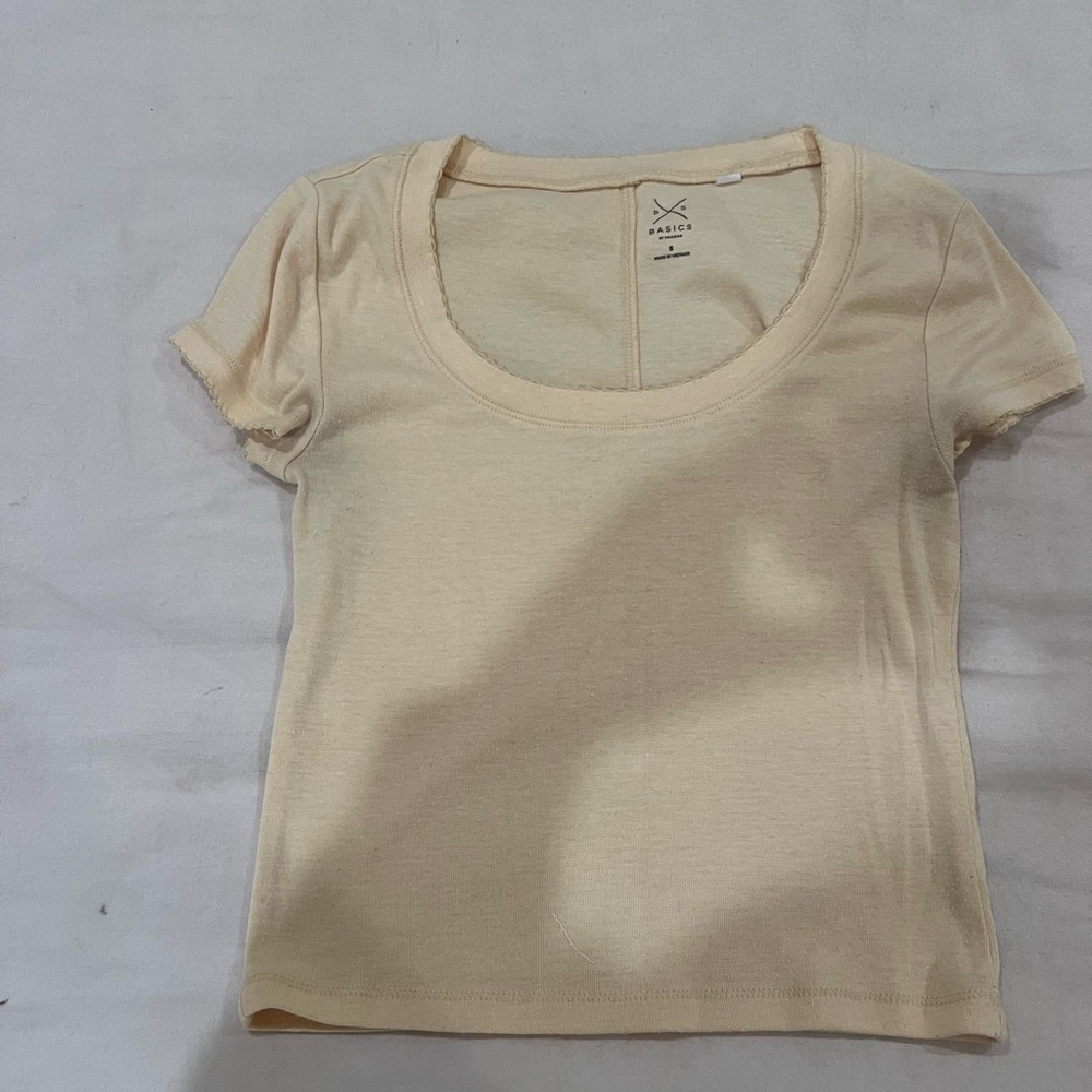 PacSun yellow Women's Crop Top